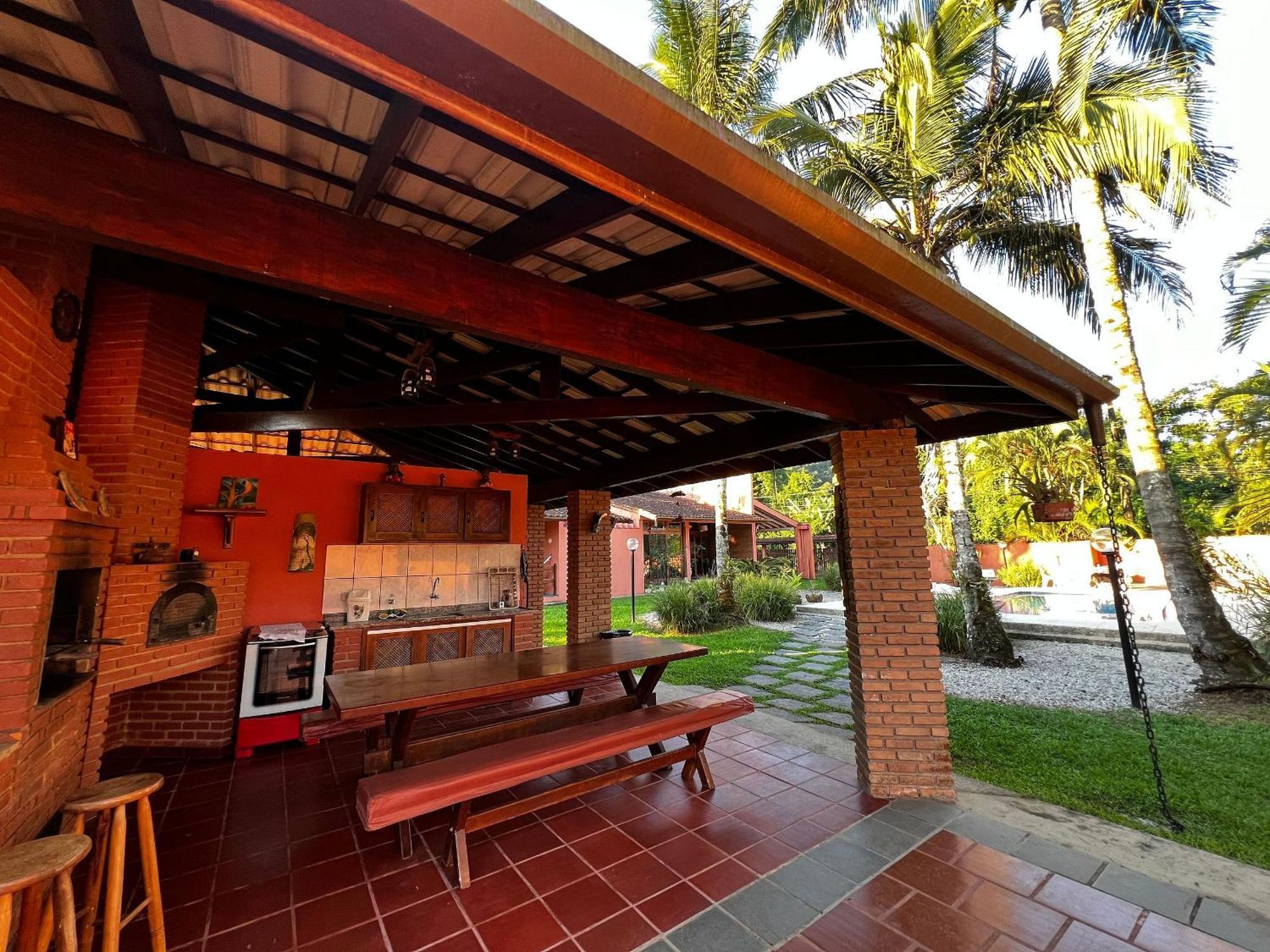 Home1| Casa Com Piscina Em Ubatuba/Sp Bagian luar foto